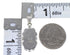 Genuine Sterling Silver And Multicolor Inlay Southwest Pendant MX64850